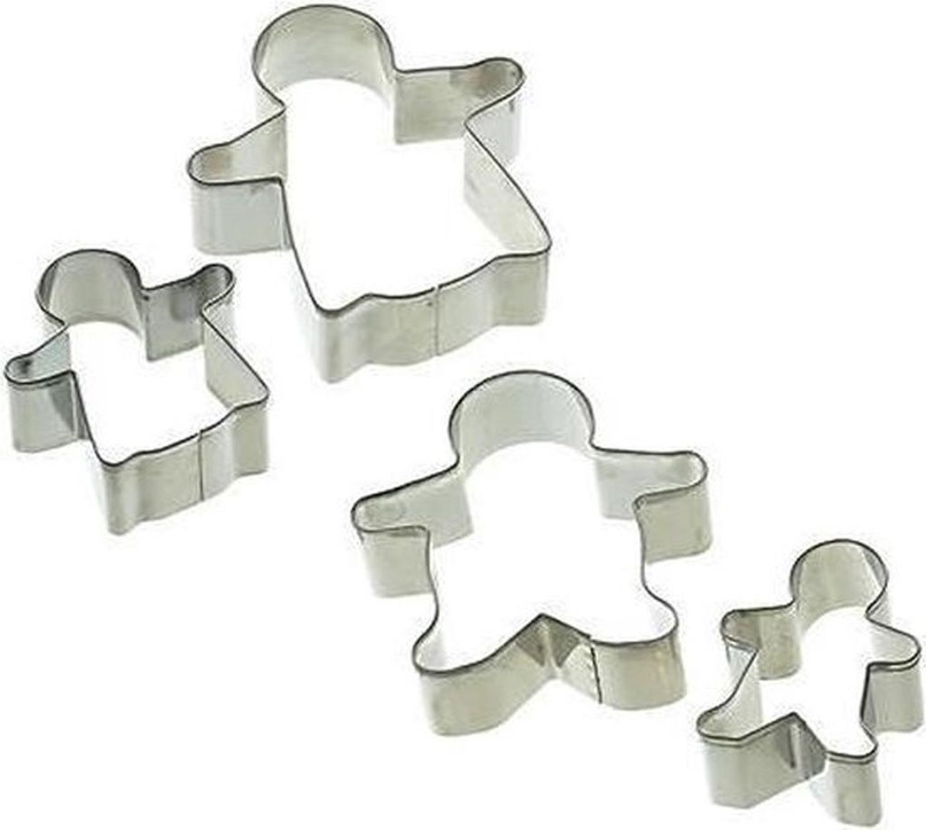 Ausstechformen-Set, Edelstahl, 4-teilig Lets Make neuetischkultur