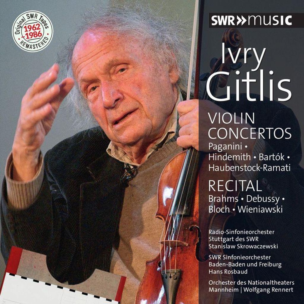 Gitlis, I: Konzerte-Rezital-1962-1986