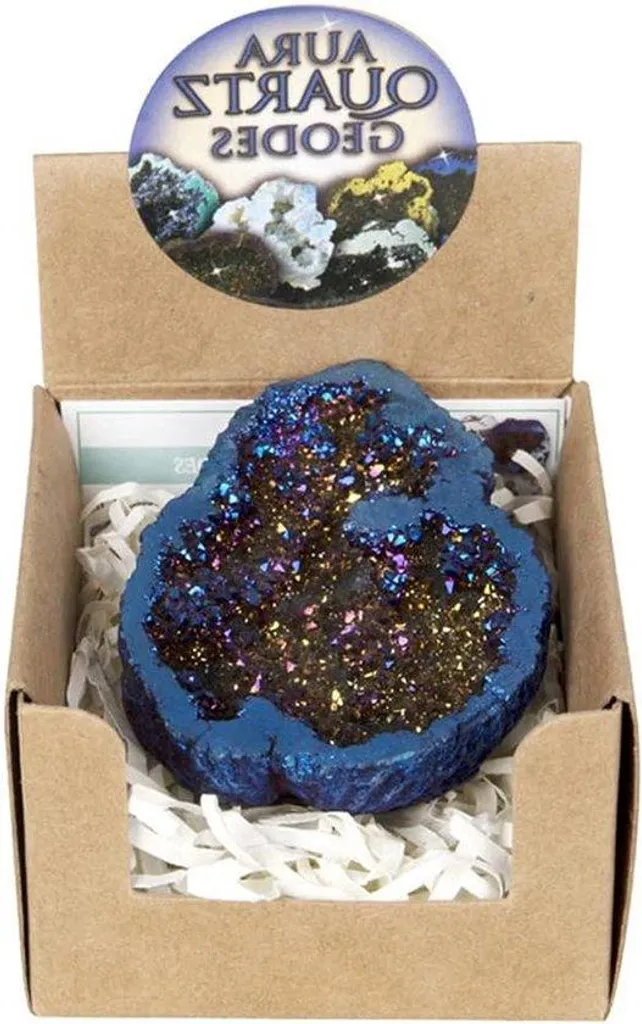Kit Coffret Cadeau DIY Agate Bleue - Pierres Naturelles à Créer