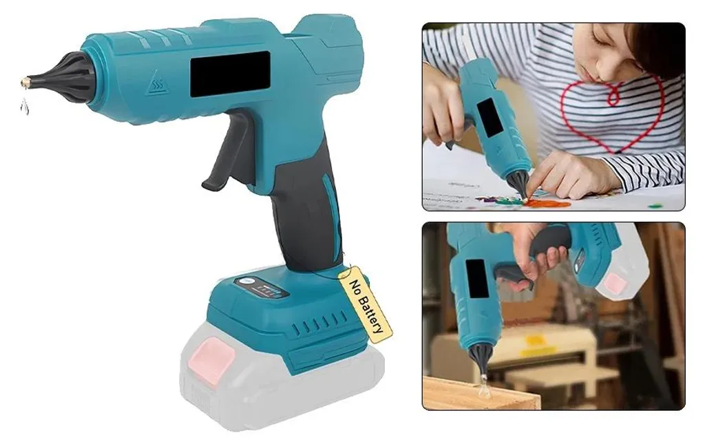 Pistolet à colle chaude 100W haute performance pour bricolage rapide