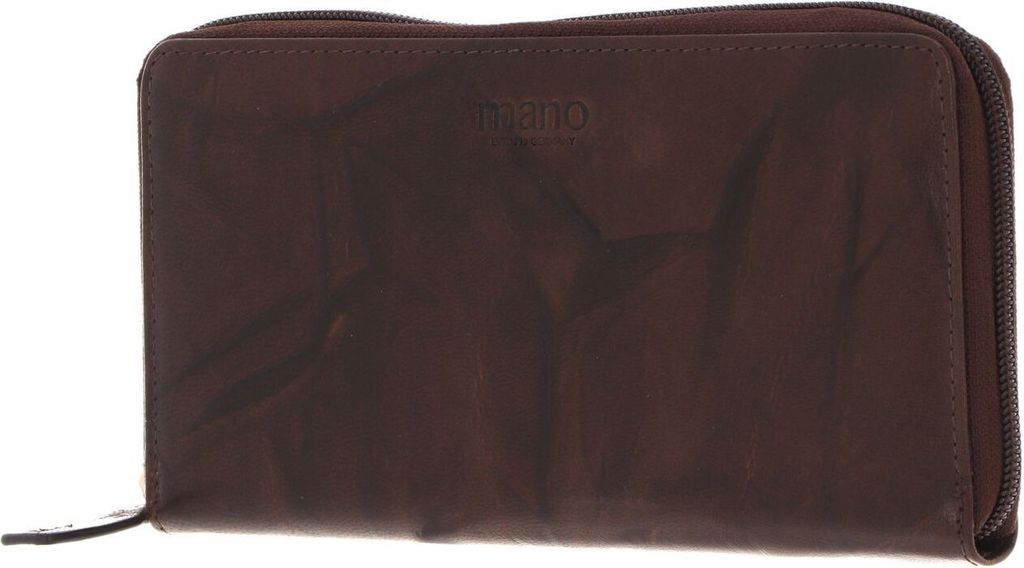 Mano 1919 RV-Langbörse, dunkelbraun