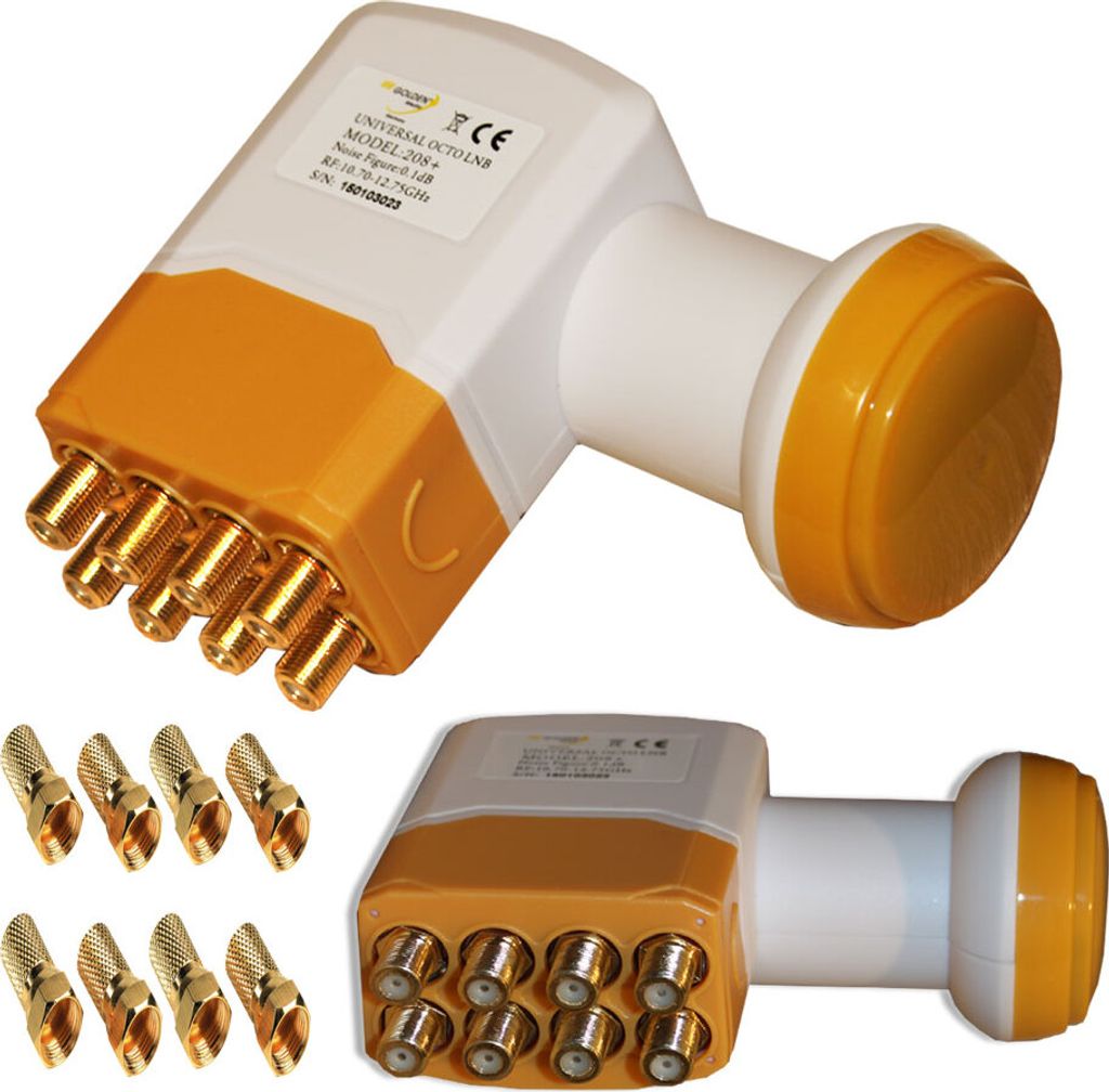 Golden Media Octo LNB 208+ Universal High Gain 0,1dB 4K