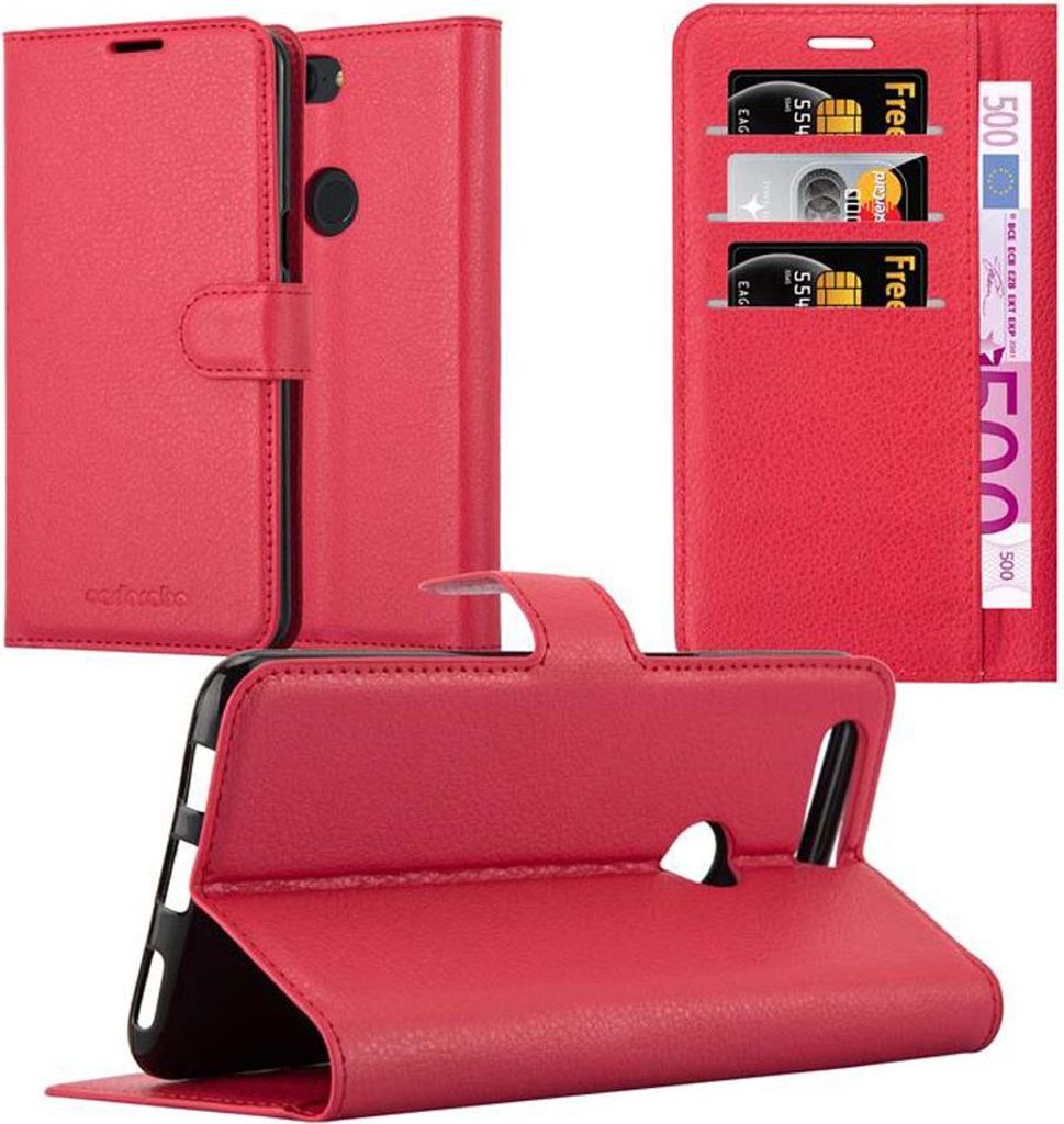 Cadorabo Hülle für OnePlus 5T Schutz Hülle in Rot Produktbild 
