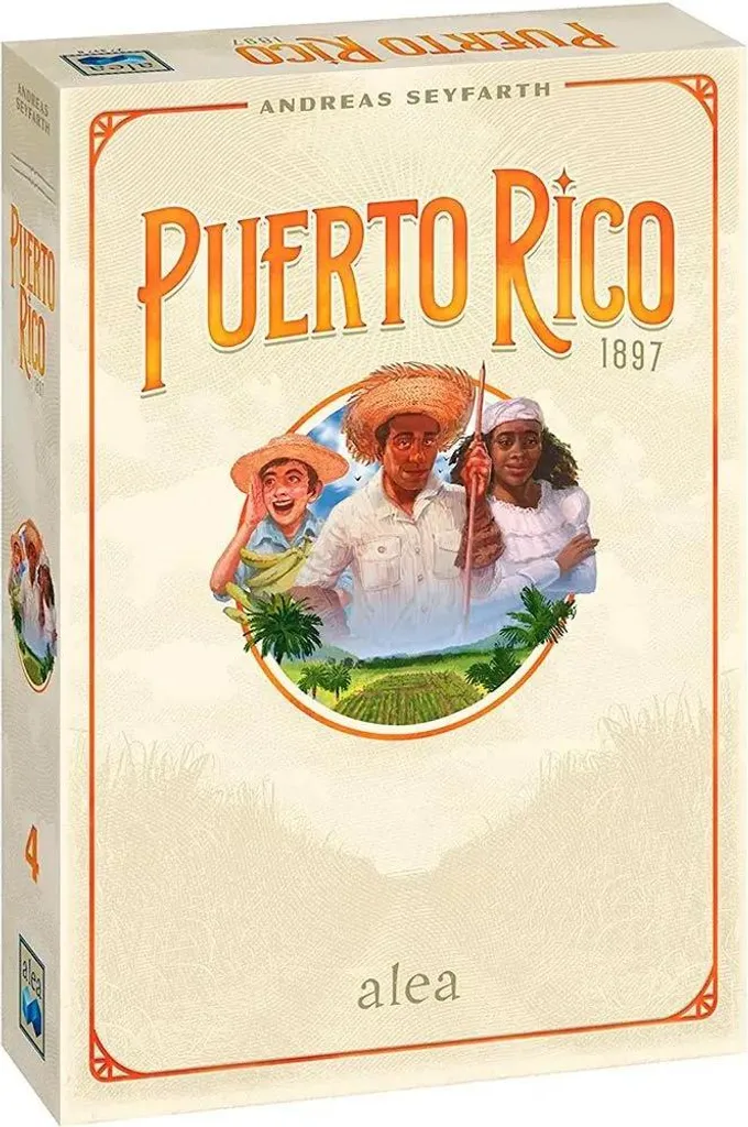Jeu de Plateau Famille et Amis Puerto Rico 1897 Soirées Jeux Stratégie