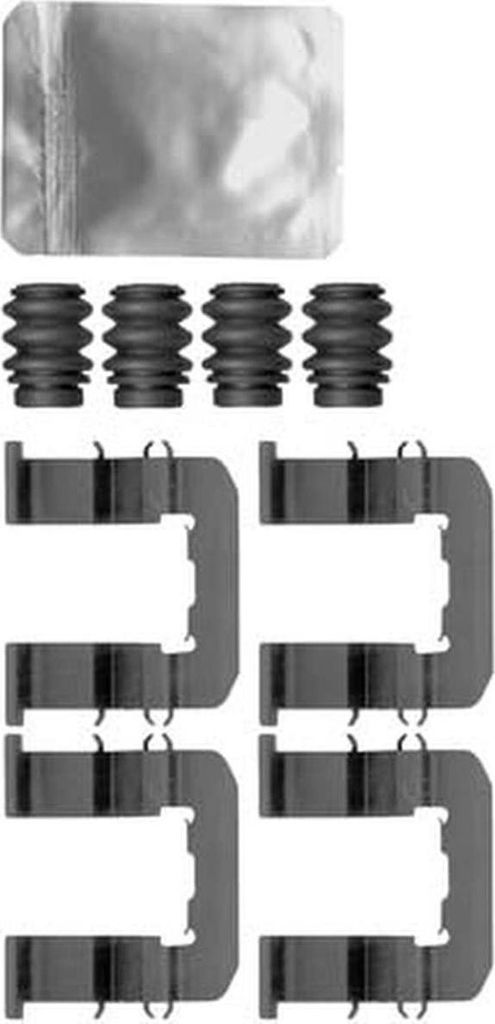 Zubehörsatz Scheibenbremsbelag METZGER IAM-Expertise passend für HYUNDAI i20