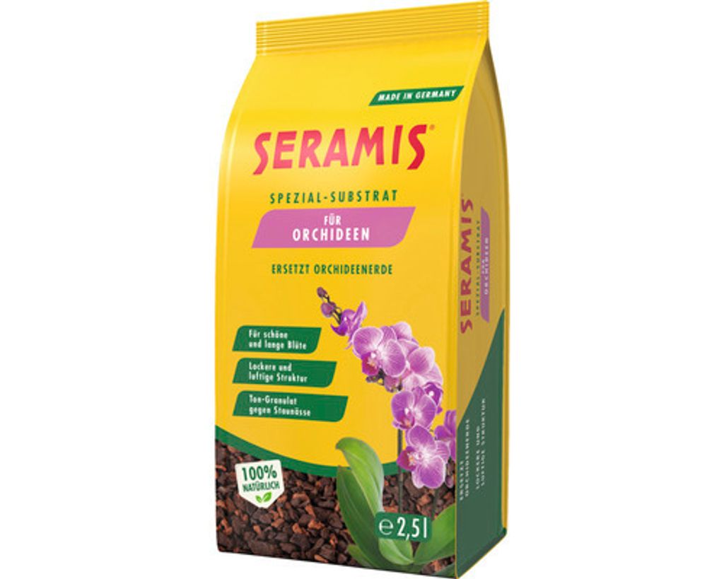 Seramis Spezial-Substrat für Orchideen Mix Granulat 2,5 L Produktbild 