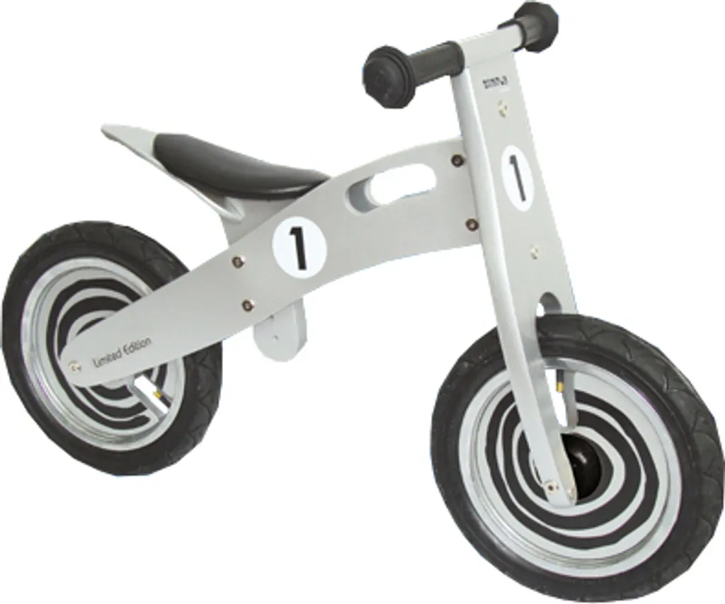 Draisienne bois Argent Simply For Kids : fini la peur du vélo sans roues