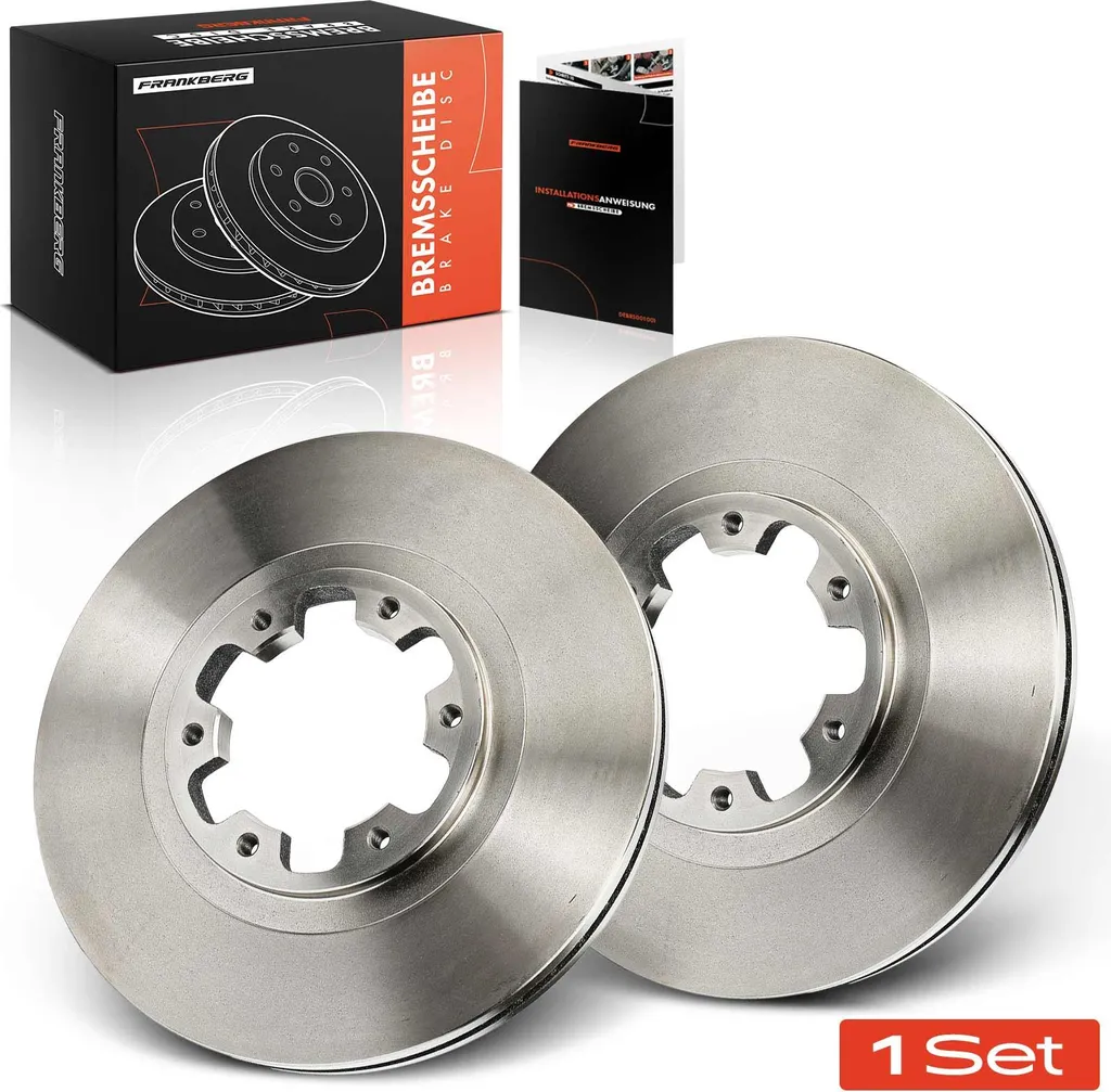 Kit Freinage Avant Nissan Navara D22 : 2 Disques pour Entretien de Routine