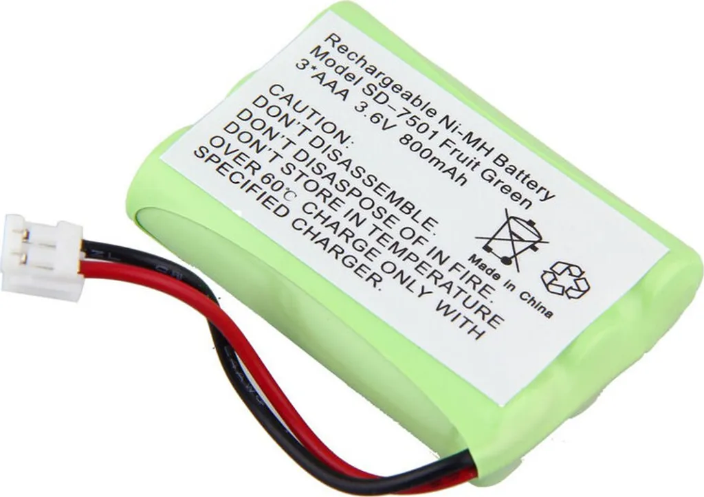 Batterie de rechange pour Vtech ia5839 890099000000 lot de 2 Ni-MH 3,6V