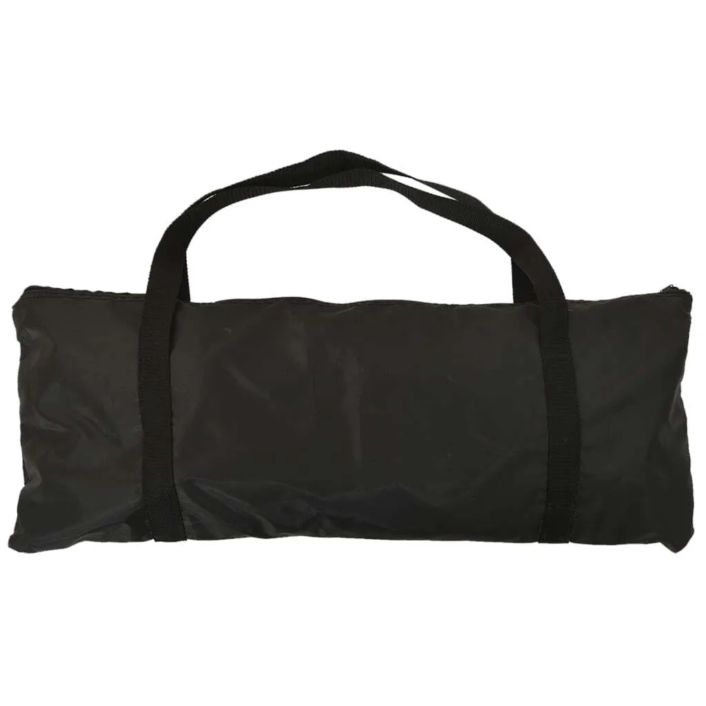 Filet de baseball robuste 183 cm polyester avec cadre acier noir et rouge - 7