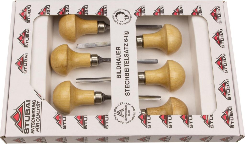 bestehend aus: 580103 Micro Stechbeitel Form 1 3 mm 580207 Produktbild 