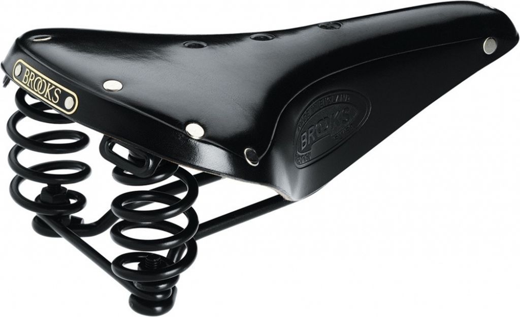 Brooks Damen Fahrradsattel Flyer S , schwarz