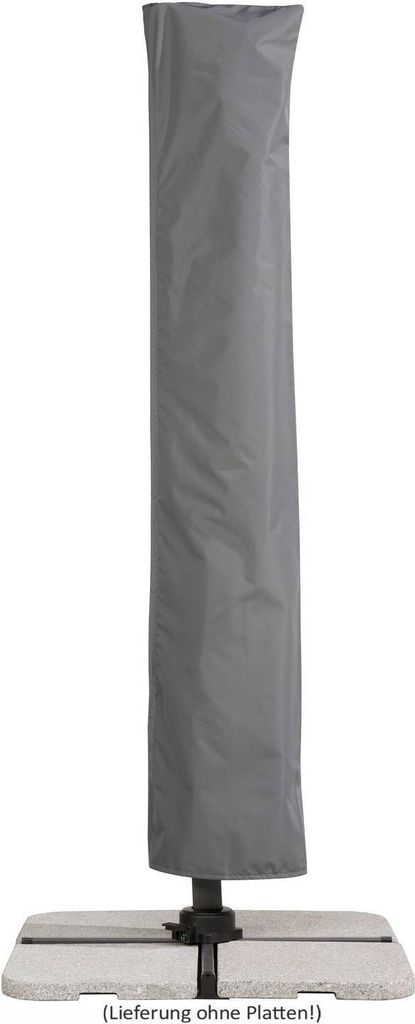 Schneider Sonnenschirm Rhodos Twist 300x300 cm anthrazit, Produktbild 7