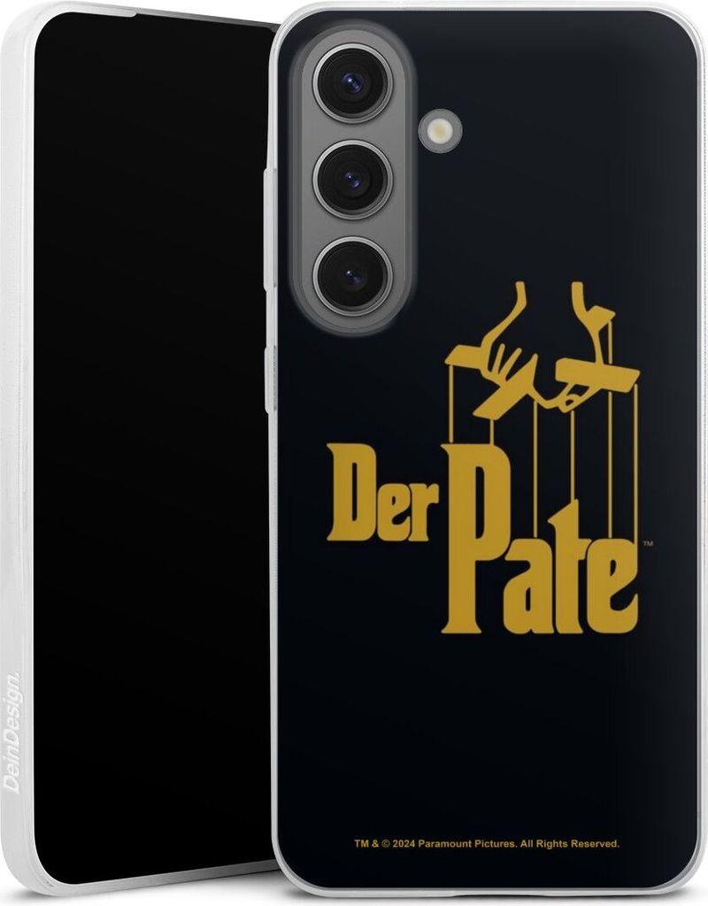 DeinDesign Slim Hülle für Samsung Galaxy S25 Silikon Case Ultra Dünn Handyhülle Logo Offizielles Lizenzprodukt Der Pate