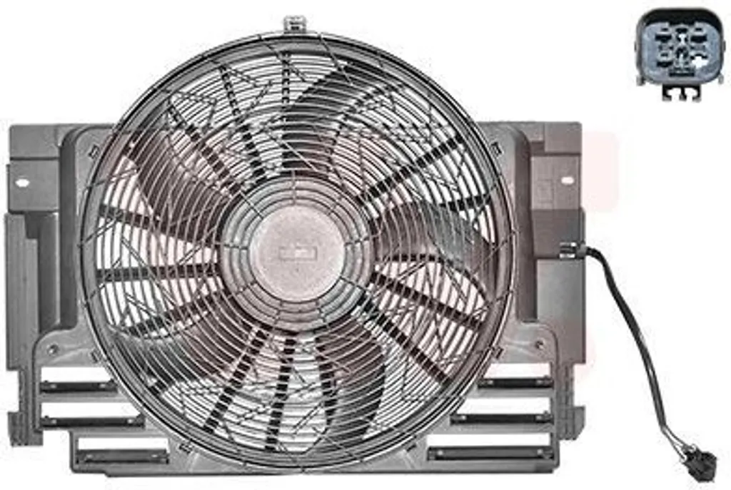 Ventilateur moteur BMW X5 E53 robuste - VAN WEZEL 0685747 haute capacité