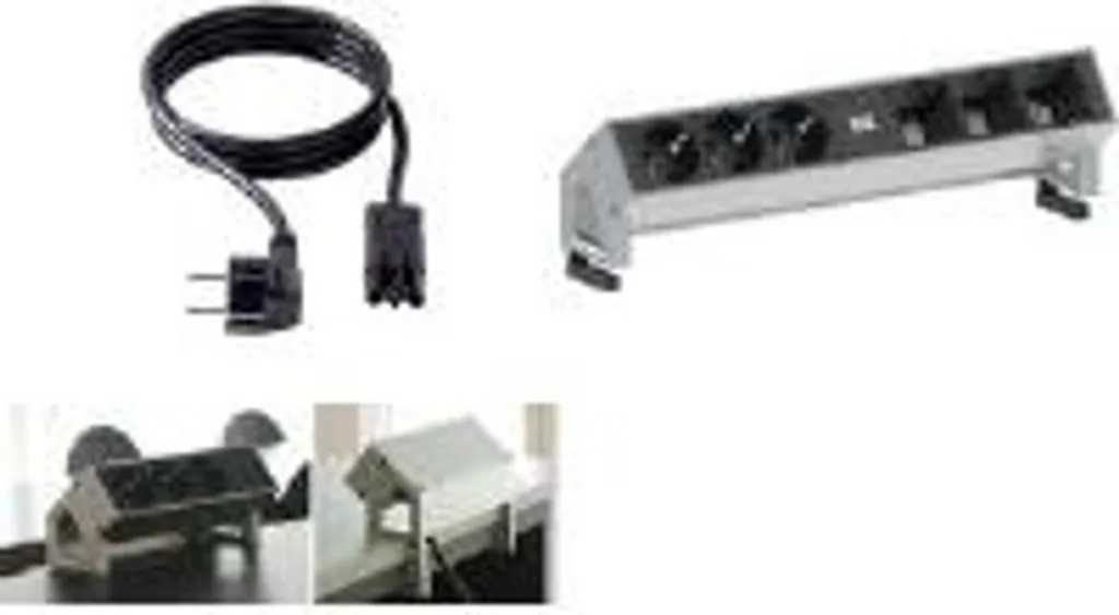 Multipresa da Scrivania BACHMANN DESK2 Acciaio Inox - Eleganza e Funzioni - 9