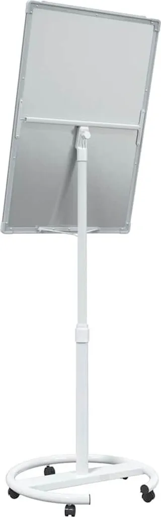 Chevalet de conférence magnétique gris et blanc - Tableau mobile EPS - 7