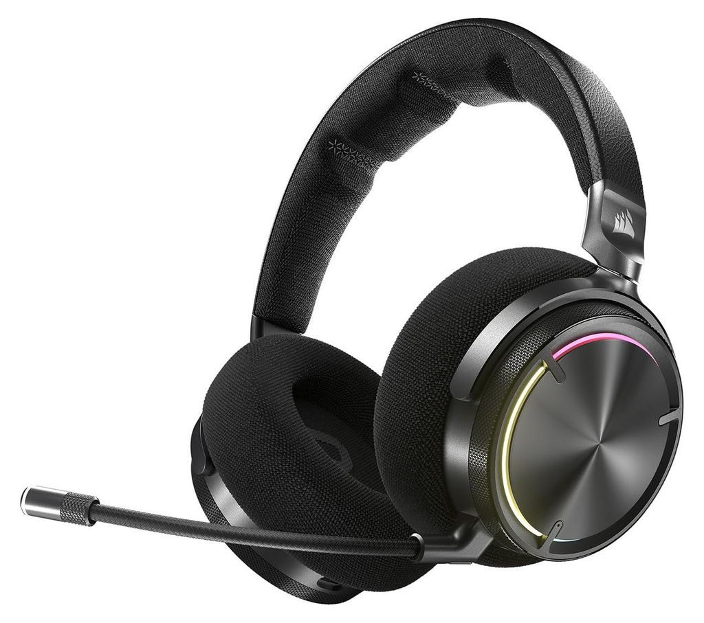Corsair VIRTUOSO MAX, Kabellos, Gaming, Kopfhörer, Schwarz, Karbon