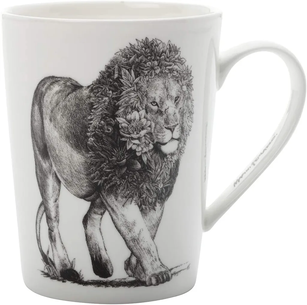 Maxwell & Williams Kaffeetasse Hippo – 420 Ml, Porzellan, Buntes Tiermotiv, In Geschenkbox