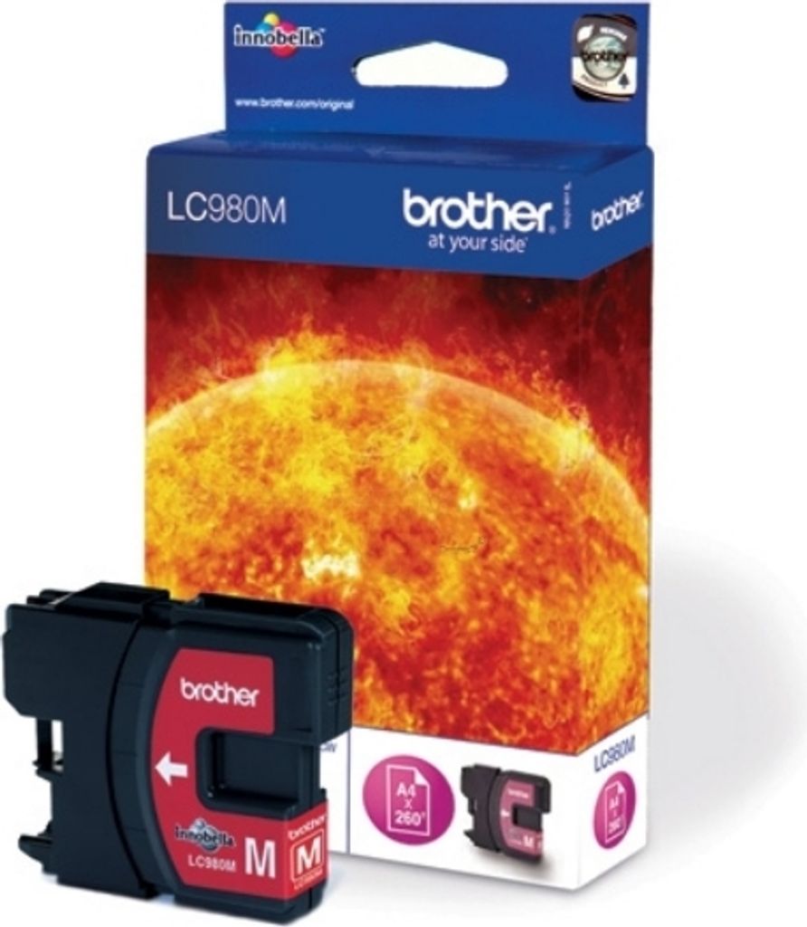 Brother - Tintenpatrone LC-980M rot | 5 Stück