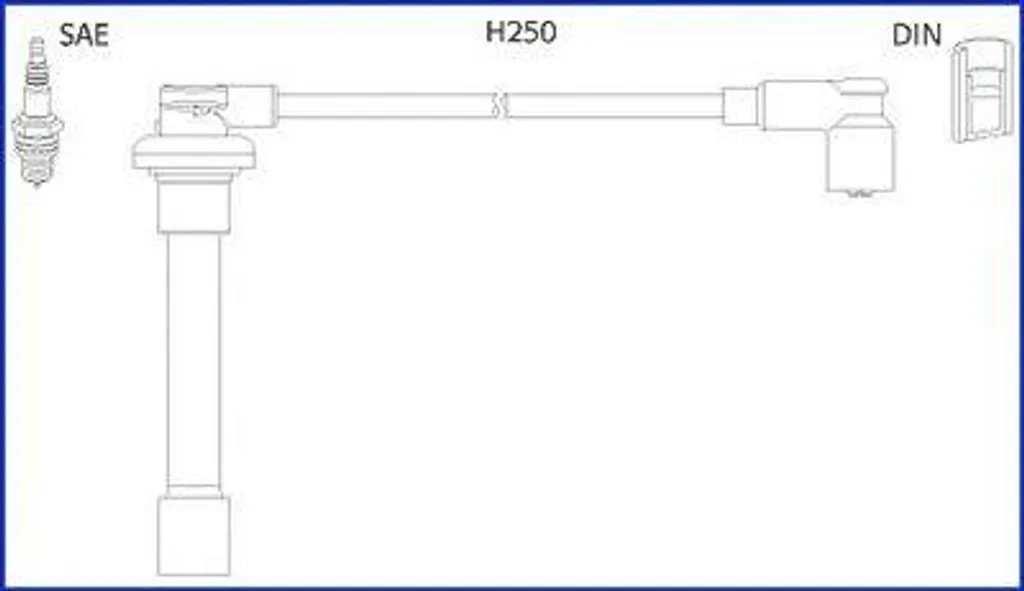 Kit Cavi Accensione HITACHI 134520 - Soluzione Professionale Post-Vendita