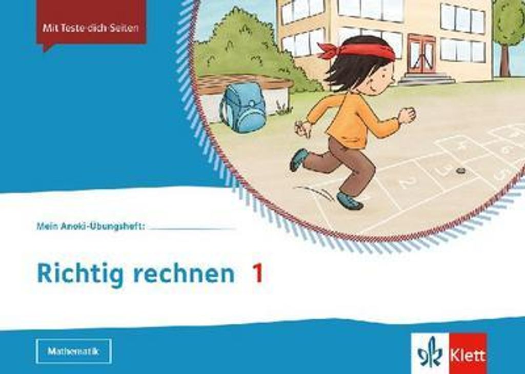 Mein Anoki-Übungsheft. Richtig rechnen 1. Übungsheft Klasse Produktbild 