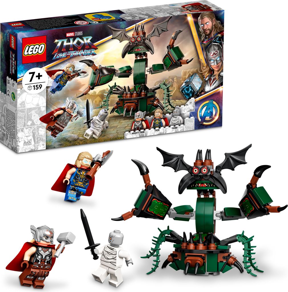 LEGO 76207 Marvel Atak na Nowy Asgard, potwór i 3 Zdjęcie produktu 