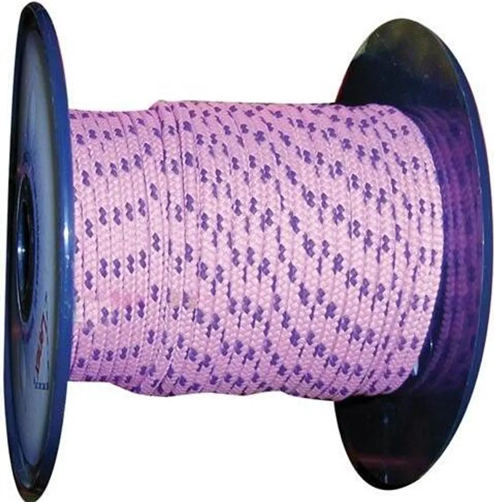 Cordelette polyester souple 2 mm tresse de couleur pour le macramé