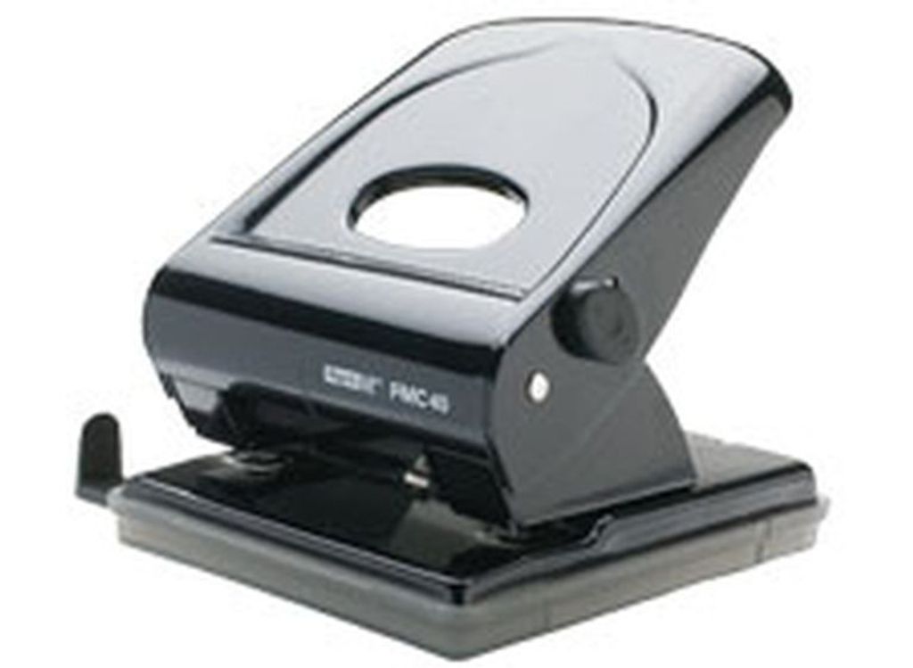Rapid FMC40 Locher 40 Blätter Schwarz