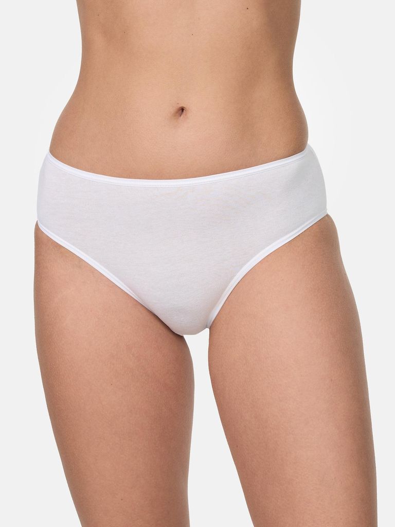NUR DIE Slip Midi 2er Pack - weiß - 44-46 Produktbild 