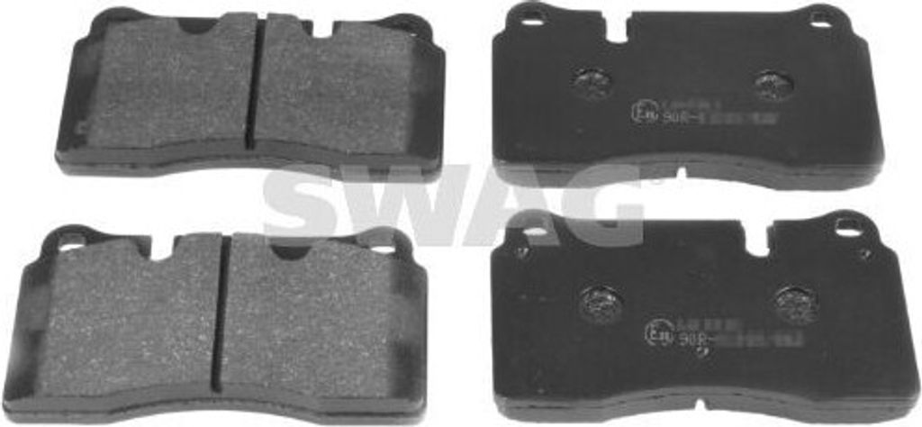 SWAG Bremsbeläge Satz Vorne Bremsklötze für VW Touareg (7LA, 7L6, 7L7) 30 91 6734