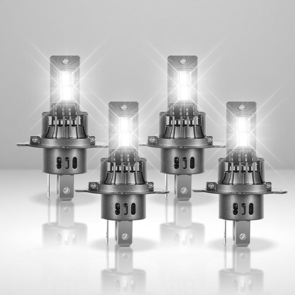 Ikodm H4 LED-Scheinwerferlampe 30W 12V 2500LM 6500K IP65 Produktbild 