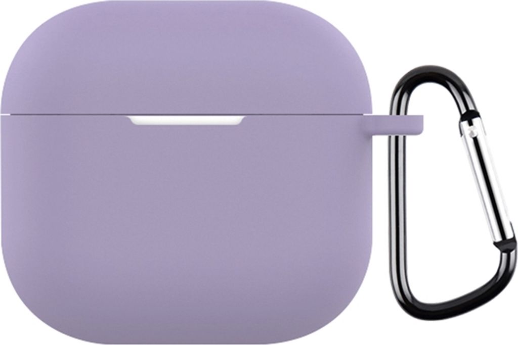 Mobigear Colors Apple AirPods 4 Hülle Flexibles Silikon - Lila