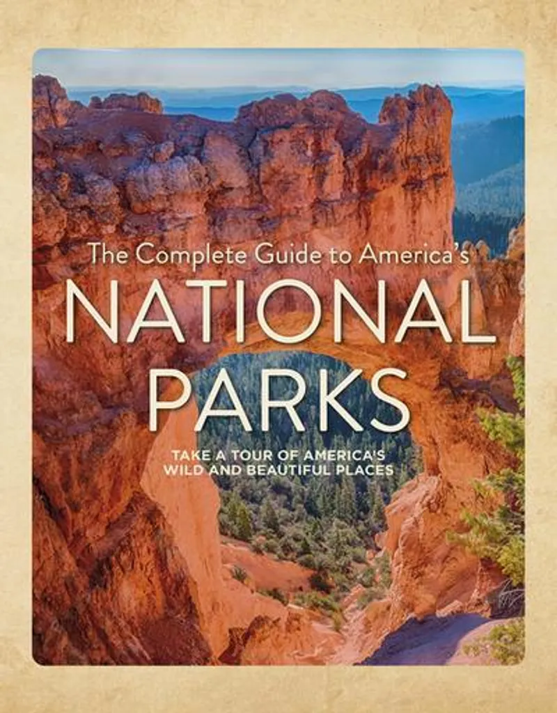 Livre Guide Parcs Nationaux USA : Grand Format avec Cartes et Itinéraires