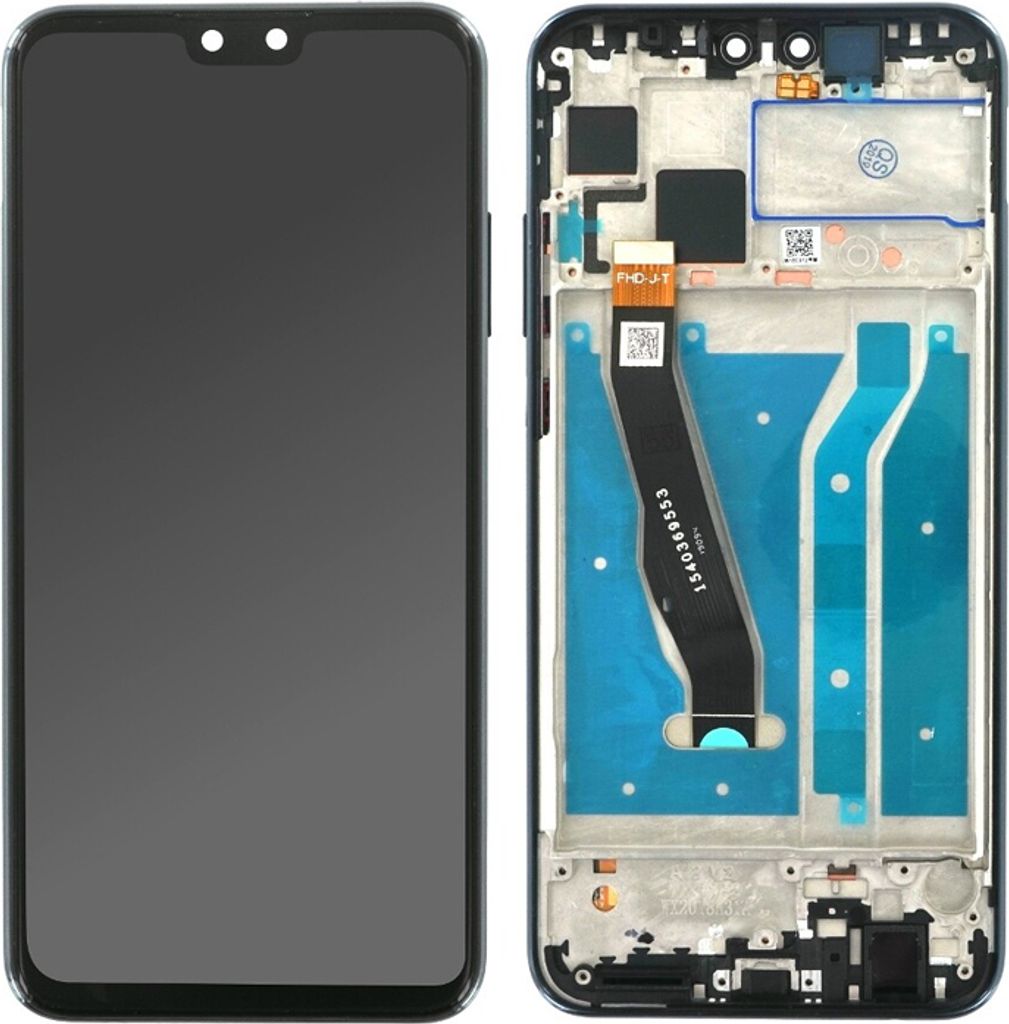 Display für Huawei Y9 2019 LCD + Rahmen Schwarz Bildschirm Touch