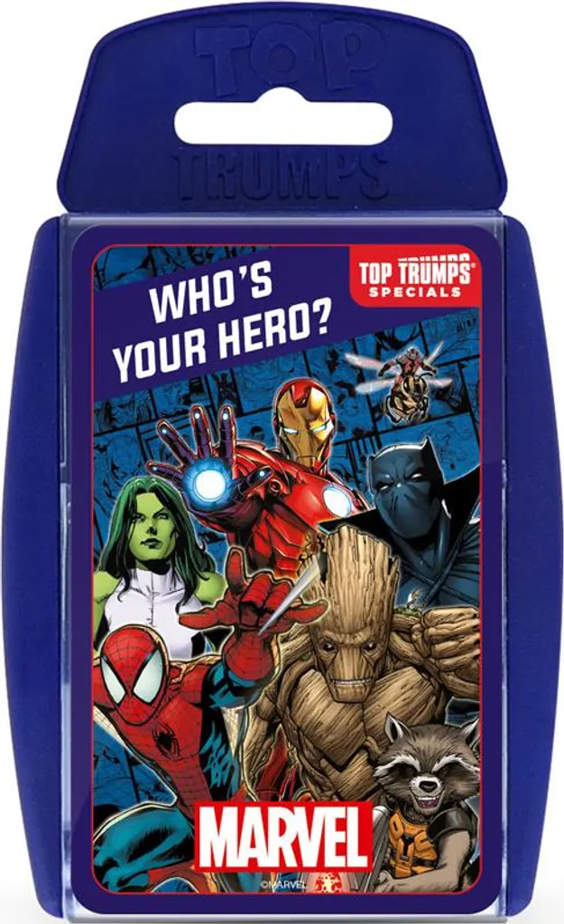 Jeu de Cartes Marvel Universe Top Trumps Idéal pour les Voyages