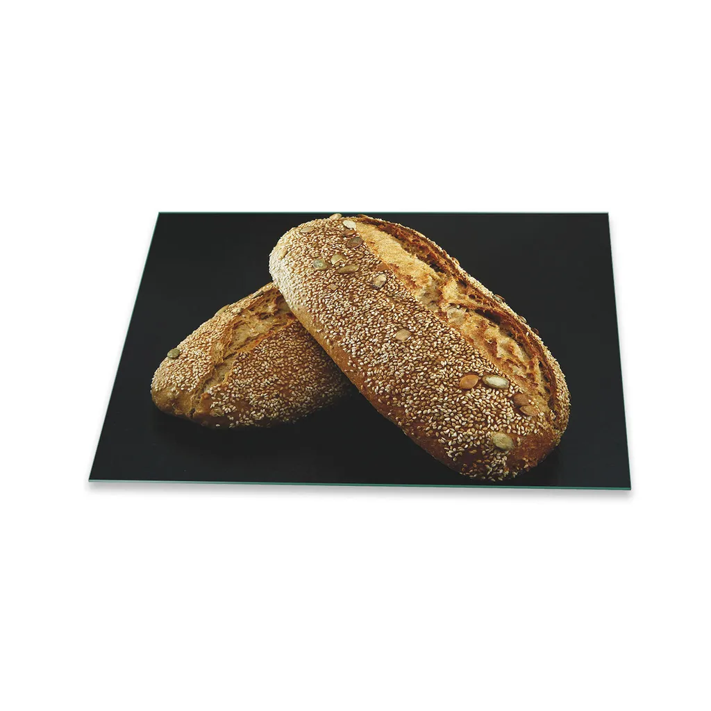 Alzatina in Vetro Food Brown 80x52 - Eleganza e Protezione Cucina