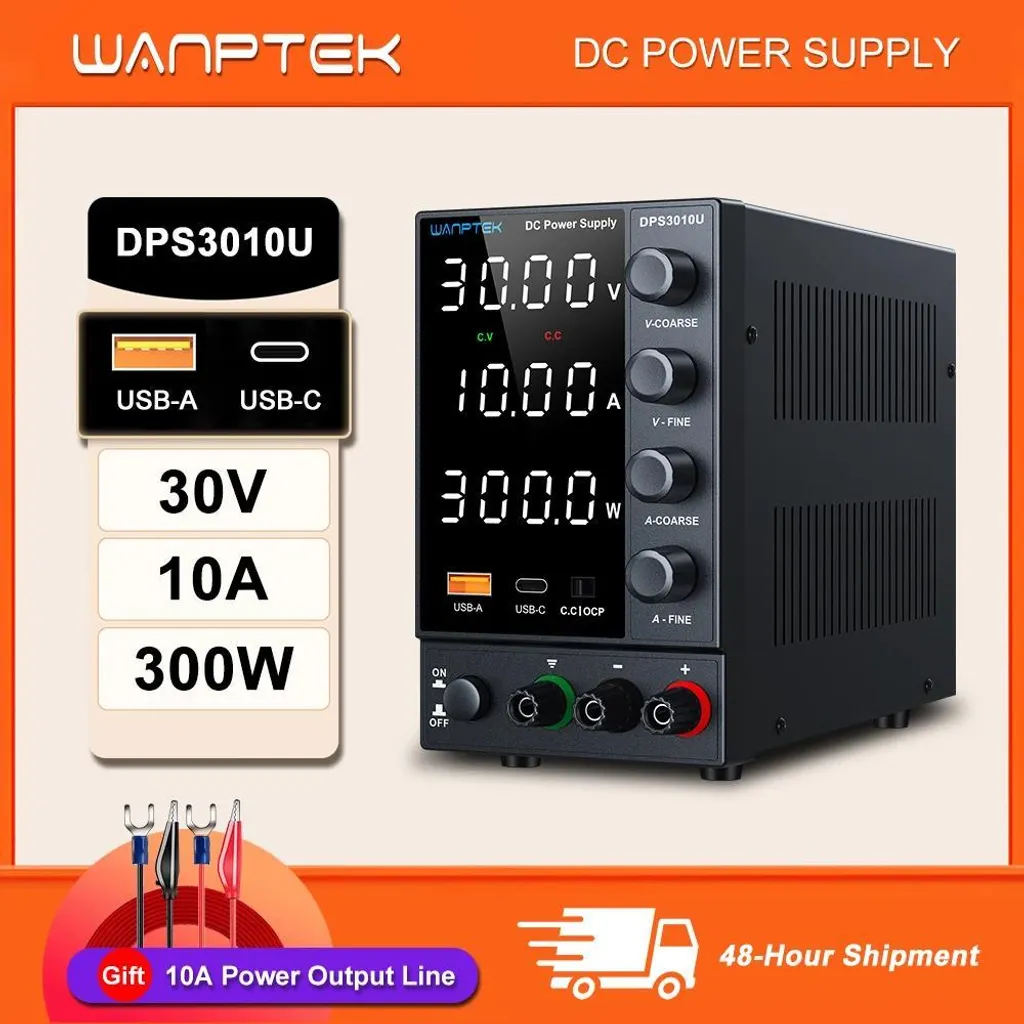 Alimentation DC anti-court-circuit DPS3010U stable et précise