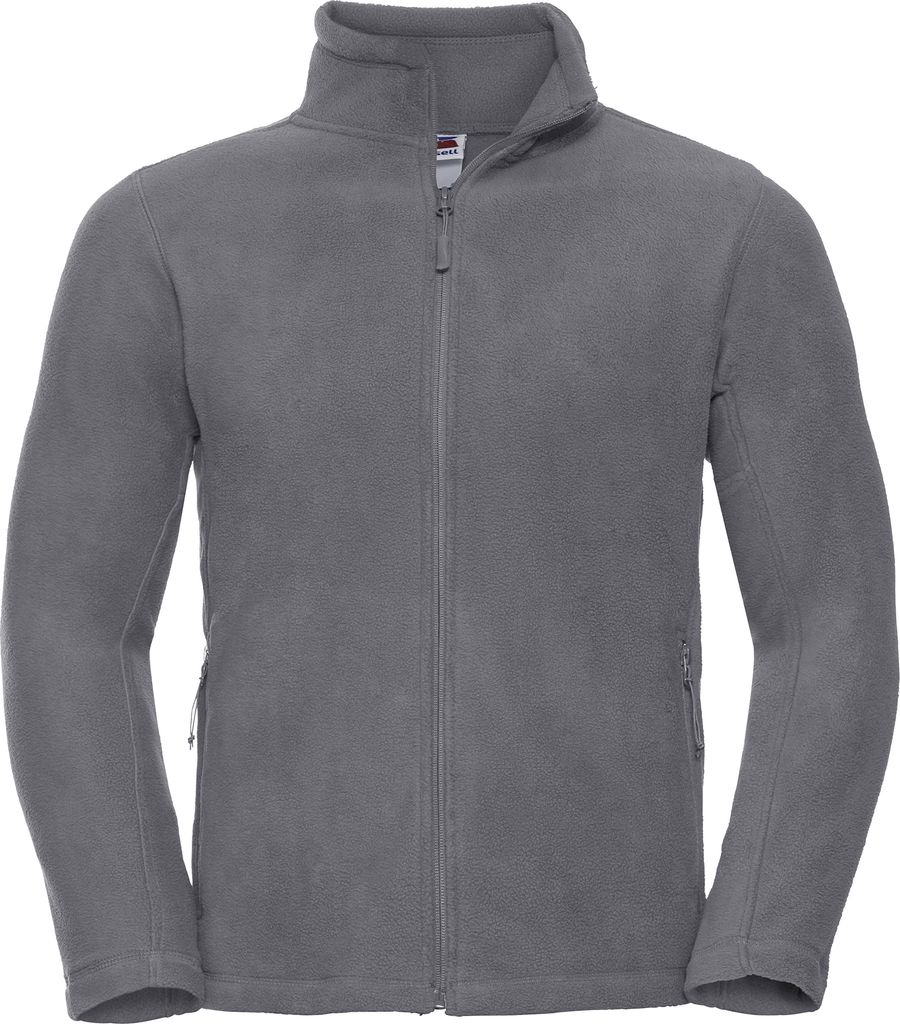 Russell Herren Outdoor-Fleecejacke BC575 (S) (Grau)