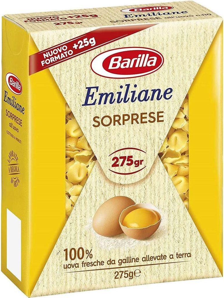 10x Barilla Pasta all'Uovo Emiliane Sorprese n° 110 Nudeln Produktbild 