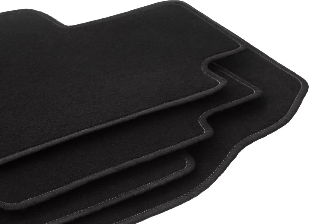 Tappetini Auto VW Taigo SUV 2021+ Velluto Premium Nero Fissaggi OEM