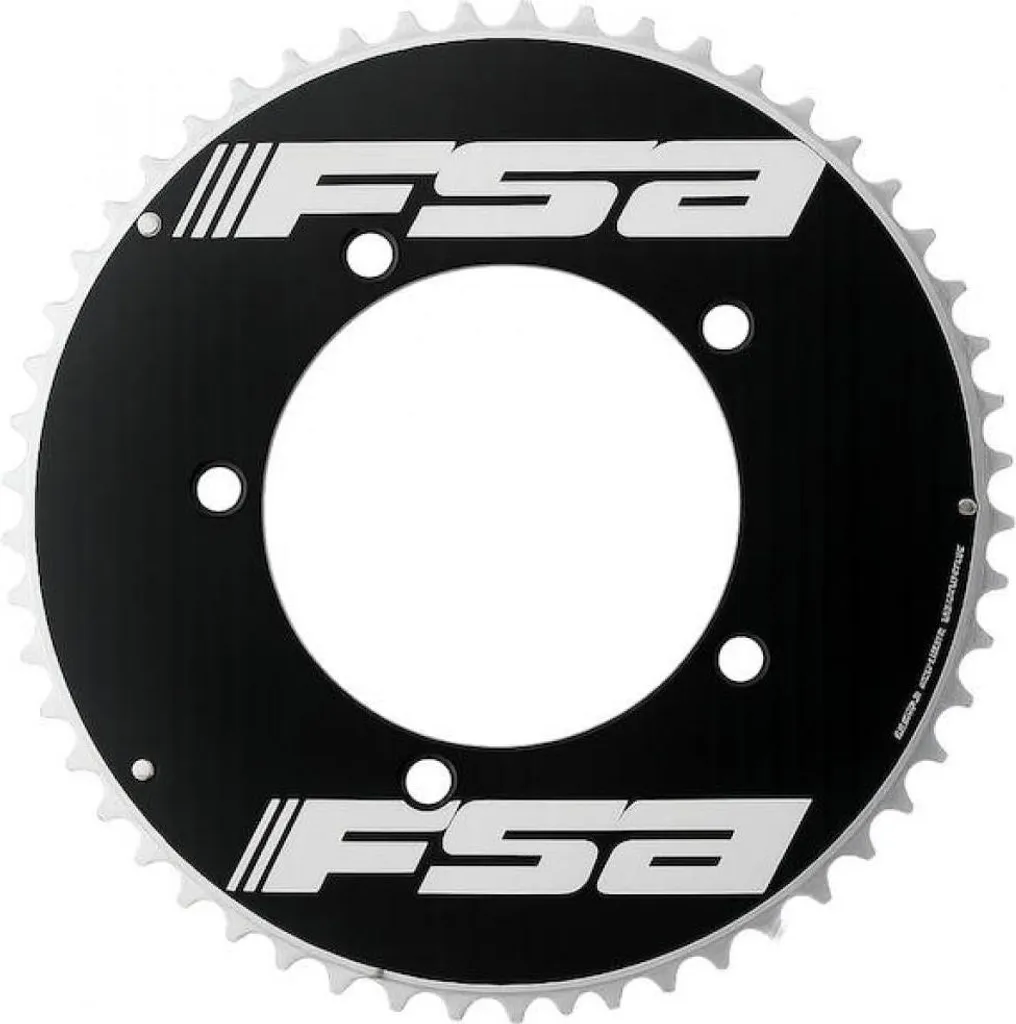 Grand plateau de vélo route Aero TT 55T FSA pour pédalier 5 branches