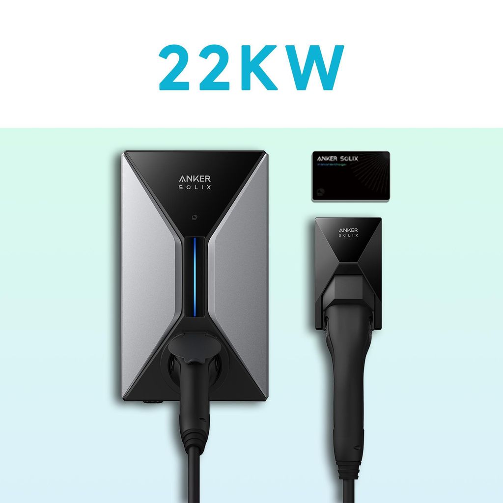 Anker SOLIX V1 Smart EV Charger 22KW SOCKET Produktbild 