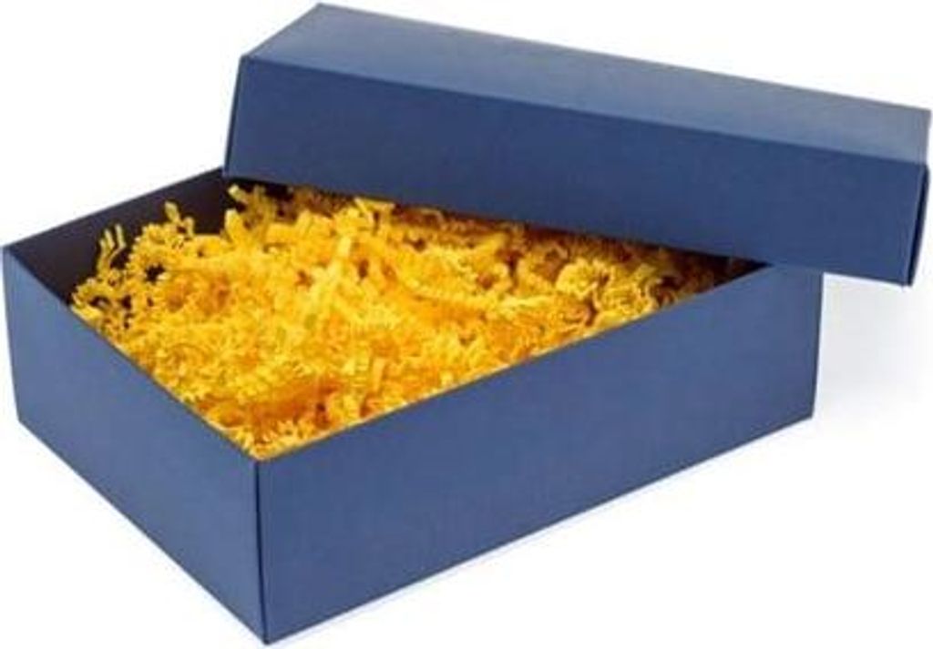 Paket – Dekorative Schachtel 140 x 100 x 47, blau, 10 Stück Produktbild 