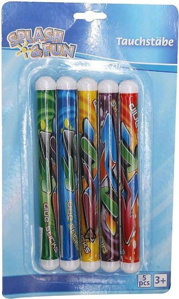 Splash & Fun Tauchstäbe, 5 Stück