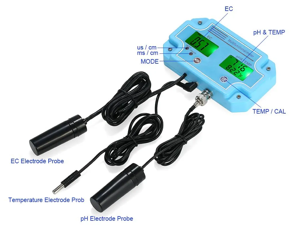 Détecteur d'eau 3-en-1 multiparamètres avec compensation thermique ATC - 6