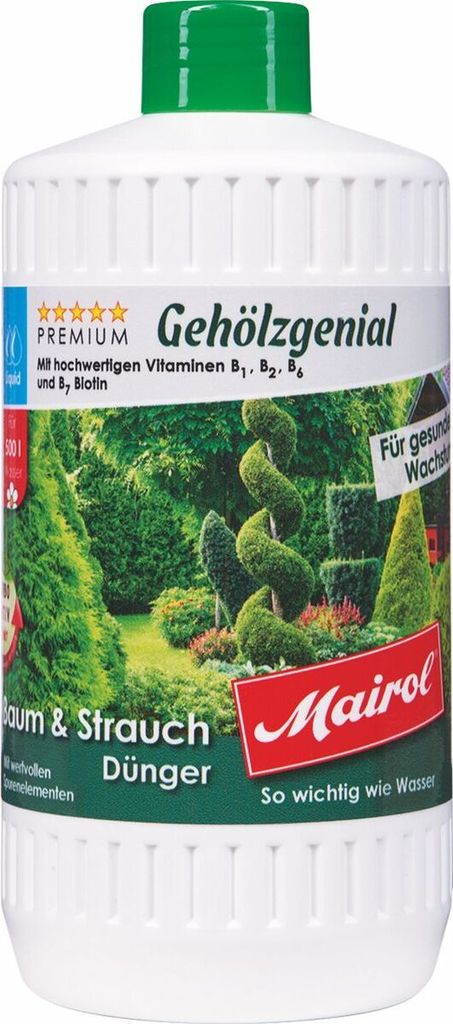 Mairol® Gehölzgenial Baum & Strauch Flüssigdünger Liquid - Produktbild 