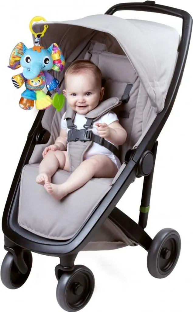 Playgro Slon Elly éléphant bleu multi-sensoriel avec textures et sons - 3