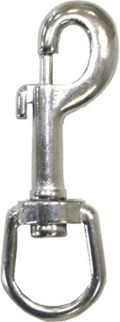 Wirbelkarabiner 90 mm lang aus Edelstahl V4A Produktbild 