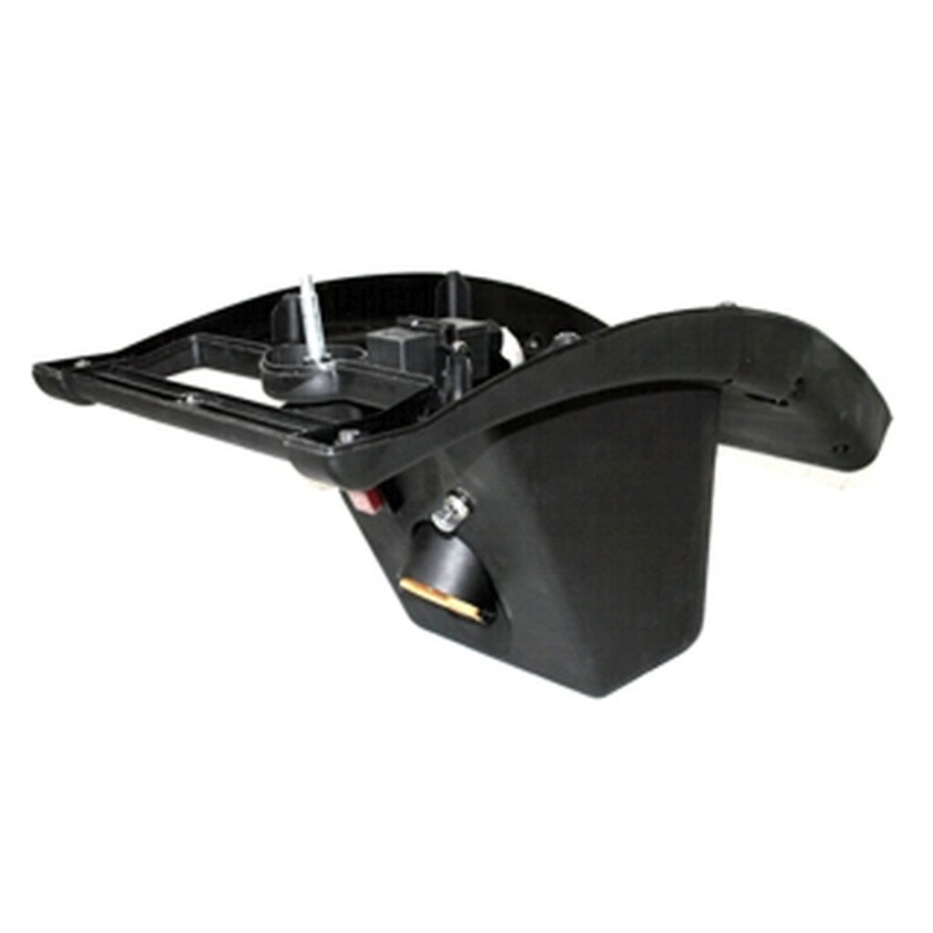 ATIKA Ersatzteil | Gehäuseunterteil (schwarz) für Gartenhäcksler MHA 2800 / MHD 2800